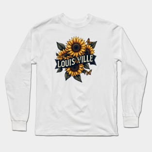 Louisville Sunflower Long Sleeve T-Shirt